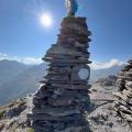 Cairn au sommet